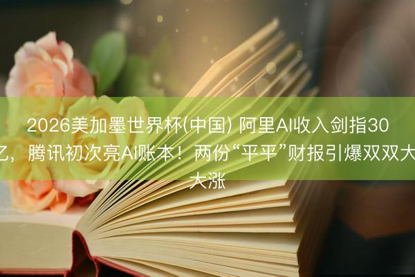 2026美加墨世界杯(中国) 阿里AI收入剑指300亿，腾讯初次亮AI账本！两份“平平”财报引爆双双大涨