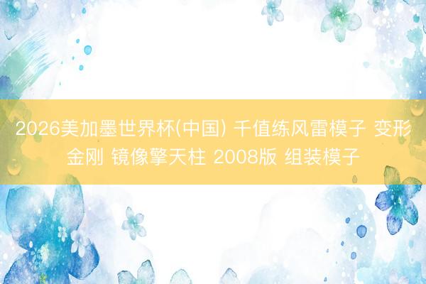 2026美加墨世界杯(中国) 千值练风雷模子 变形金刚 镜像擎天柱 2008版 组装模子