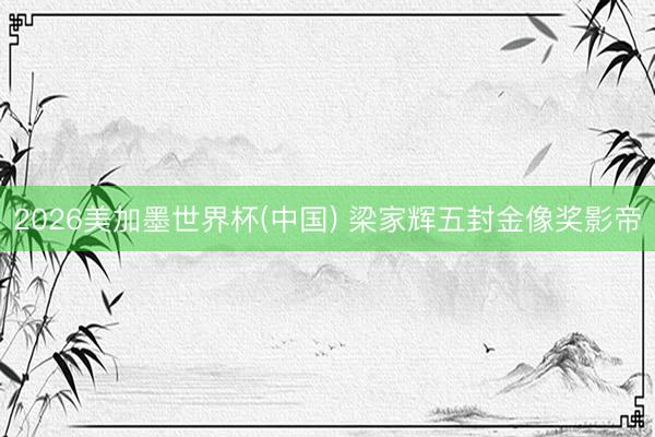 2026美加墨世界杯(中国) 梁家辉五封金像奖影帝